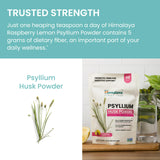 Himalaya Raspberry Lemon Psyllium Husk Powder on a kitchen counter