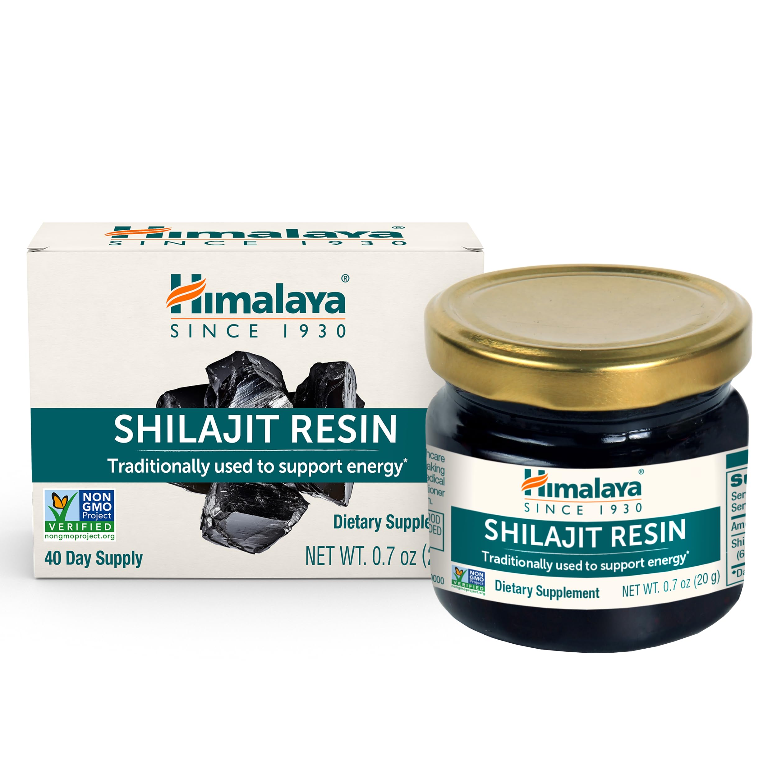 Himalaya Shilajit Resin 500mg front view