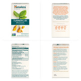 Himalaya Turmeric 95 Herbal Supplement side view of packaging
