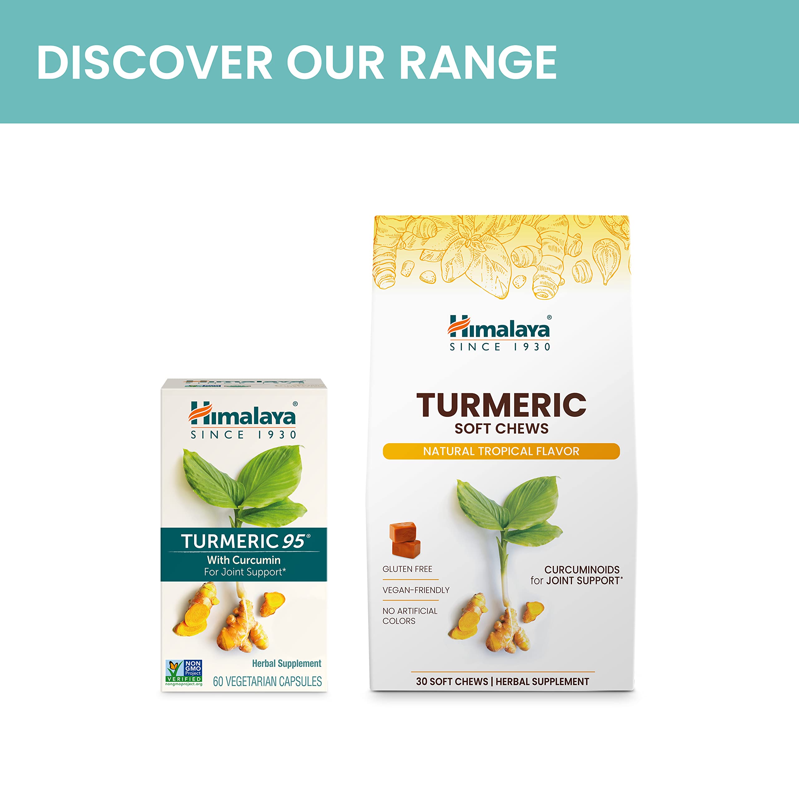Himalaya Turmeric Chews open package showing chews