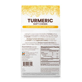 Himalaya Turmeric Chews packaging with tropical fruit design