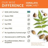 Himalaya VeinCare with a measuring spoon for dosage