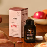 HIMS & HERS Start Probiotic Supplement capsule close-up