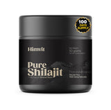 himvit Pure Himalayan Shilajit Resin jar front view