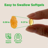 HINI Oregano Oil Softgels bottle with label