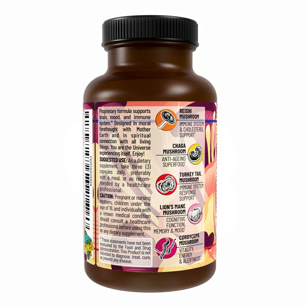 Hippie Farms All Natural Mushroom Supplement lifestyle scene