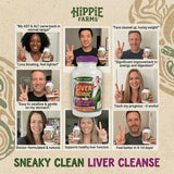 Hippie Farms Milk Thistle Capsules nutritional information label