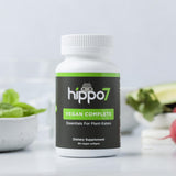 Hippo7 Multivitamins 7-In-1 Supplement back view