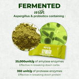 HISAENG Multi-Enzyme Supplement ingredients list on packaging