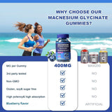 HISOKOI Magnesium Gummies 400mg ingredients list on packaging