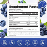 HISOKOI Magnesium Gummies 400mg side view showing gummy texture