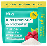 HIYA Kids Probiotic Sticks packaging front view