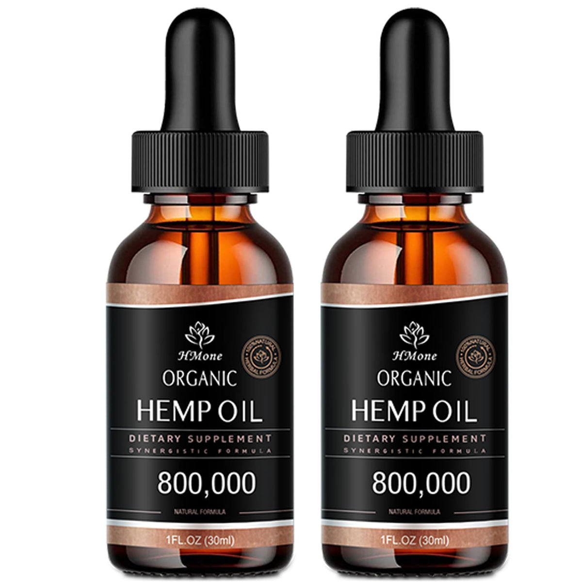 HMone Omega 3-6-9 Organic Oil Drops front view