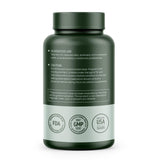 HMS Nutrition Resveratrol Supplement 1400mg side view with label