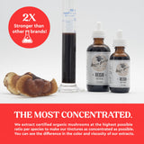 Hodgins Harvest Reishi Mushroom Tincture 118g label close-up