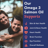 Hofseth BioCare Omega-3 Supplement 240g side view