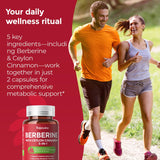 HojaSana Berberine Supplement side view of bottle