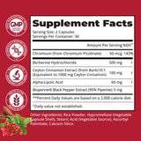 HojaSana Berberine Supplement with measuring spoon