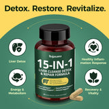 HojaSana Milk Thistle Supplement bottle with label