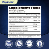 HojaSana Multimineral Supplement back view with nutritional information