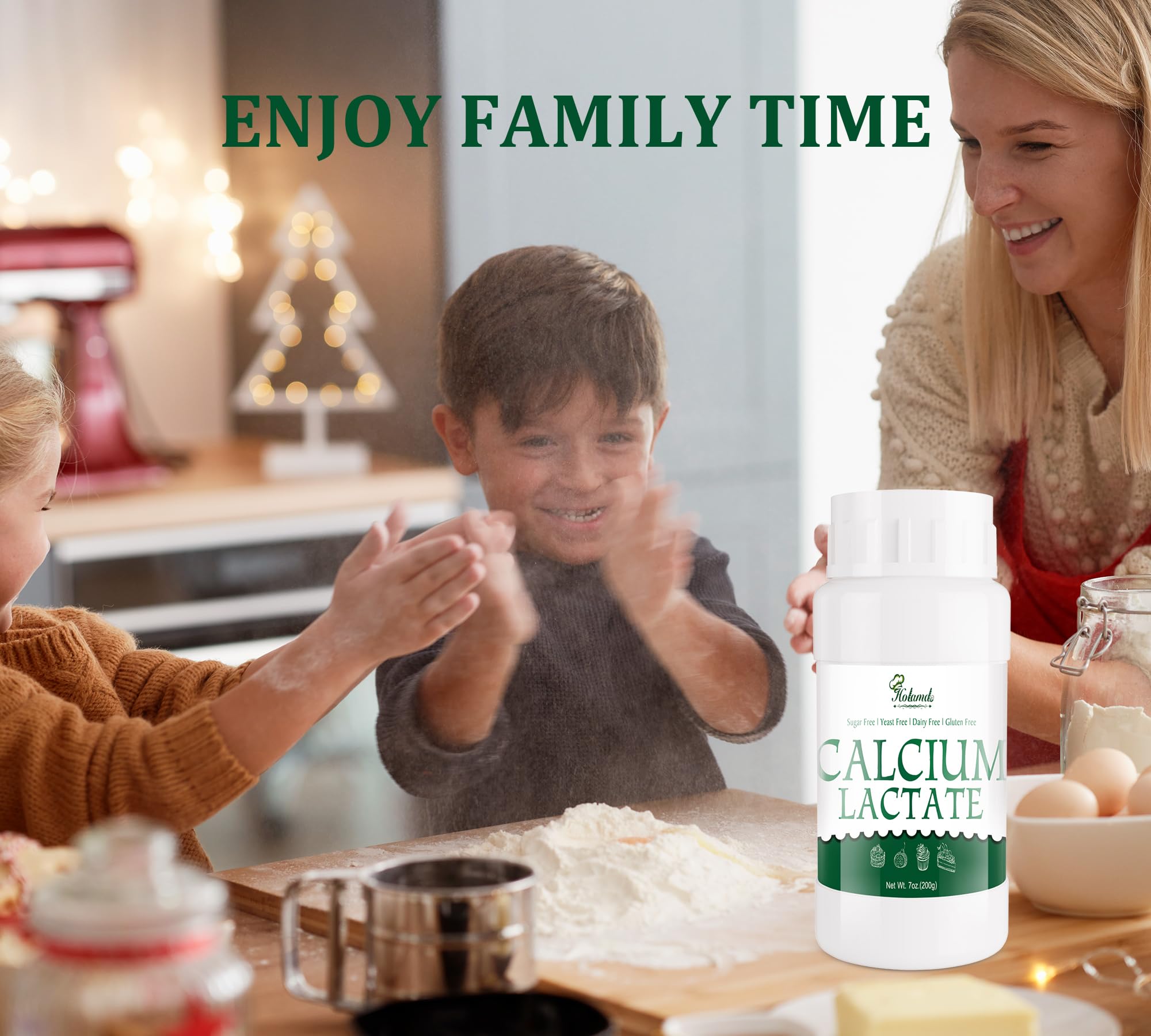 Holamdo Calcium Lactate Powder 249g nutritional information