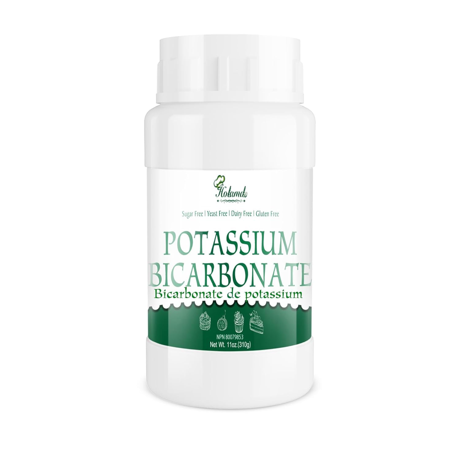 Holamdo Potassium Bicarbonate Powder 322g front view
