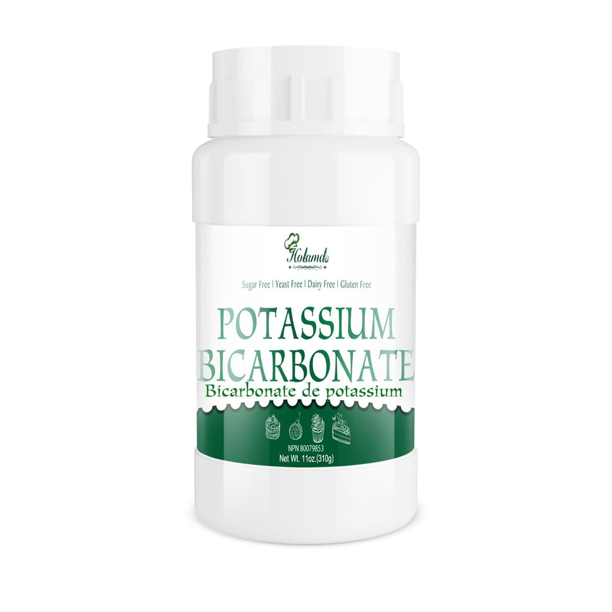 Holamdo Potassium Bicarbonate Powder 322g front view
