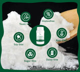 Holamdo Potassium Bicarbonate Powder 322g in a measuring spoon