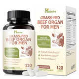 HOLINFRE Men's Beef Organ Formula 180 Capsules front view