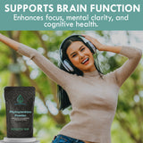 Holistic Bin Marine Phytoplankton Powder on a kitchen counter