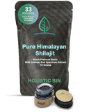 Holistic Bin Shilajit Resin 10g front view packaging