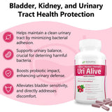 Holistic Health Labs Uri Alive Cranberry Supplement 68g capsule close-up
