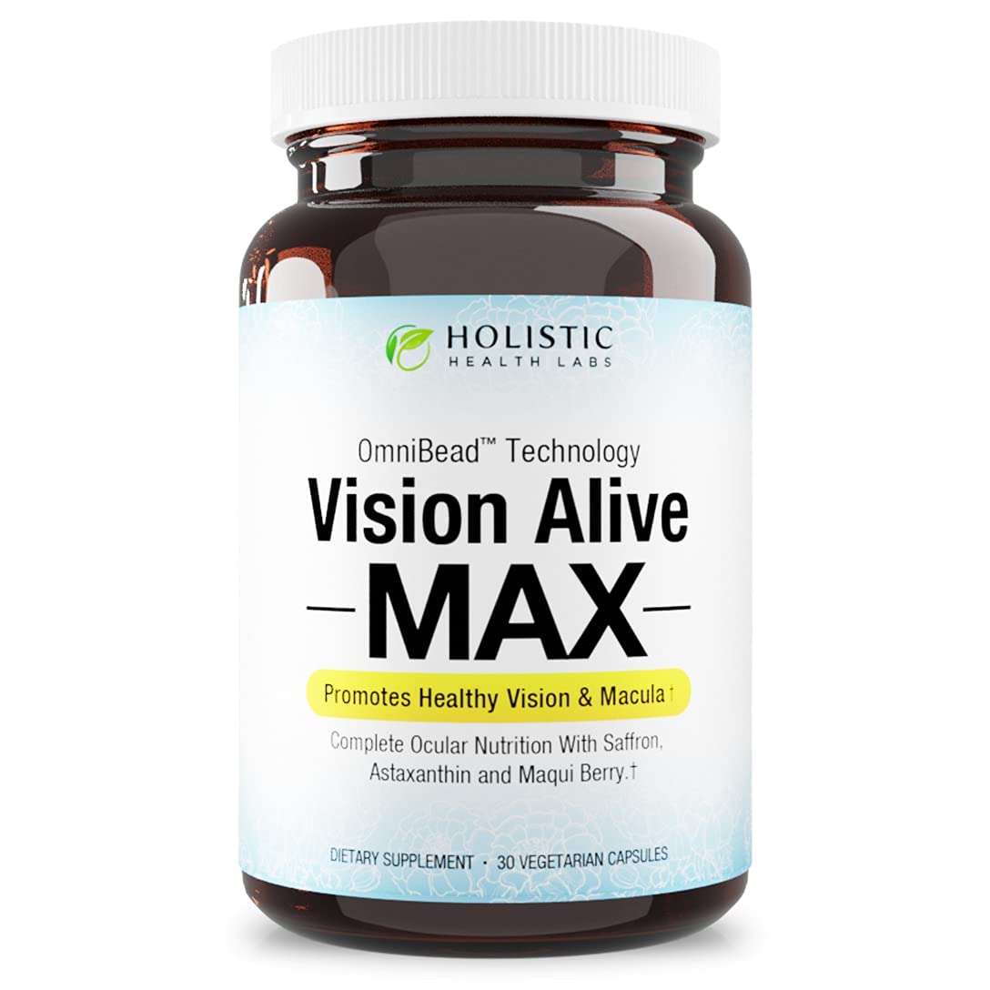 Holistic Health Labs Vision Alive Max supplement front view