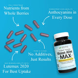Holistic Health Labs Vision Alive Max supplement ingredients list