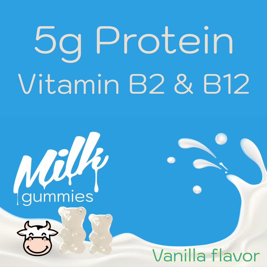 Holistic MD Grass Fed Colostrum Protein Gummies on a table
