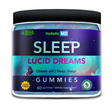 Holistic MD Lucid Dreams Sleep Gummies front view packaging