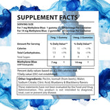 Holistic MD Methylene Blue Gummies close-up of blueberry and blackberry flavour