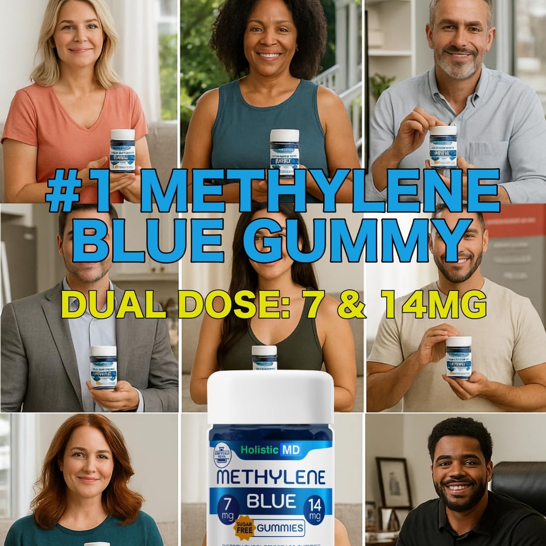Holistic MD Methylene Blue Gummies nutritional information