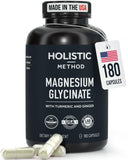 Holistic Method Magnesium Glycinate bottle front view