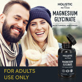 Holistic Method Magnesium Glycinate label with ingredients