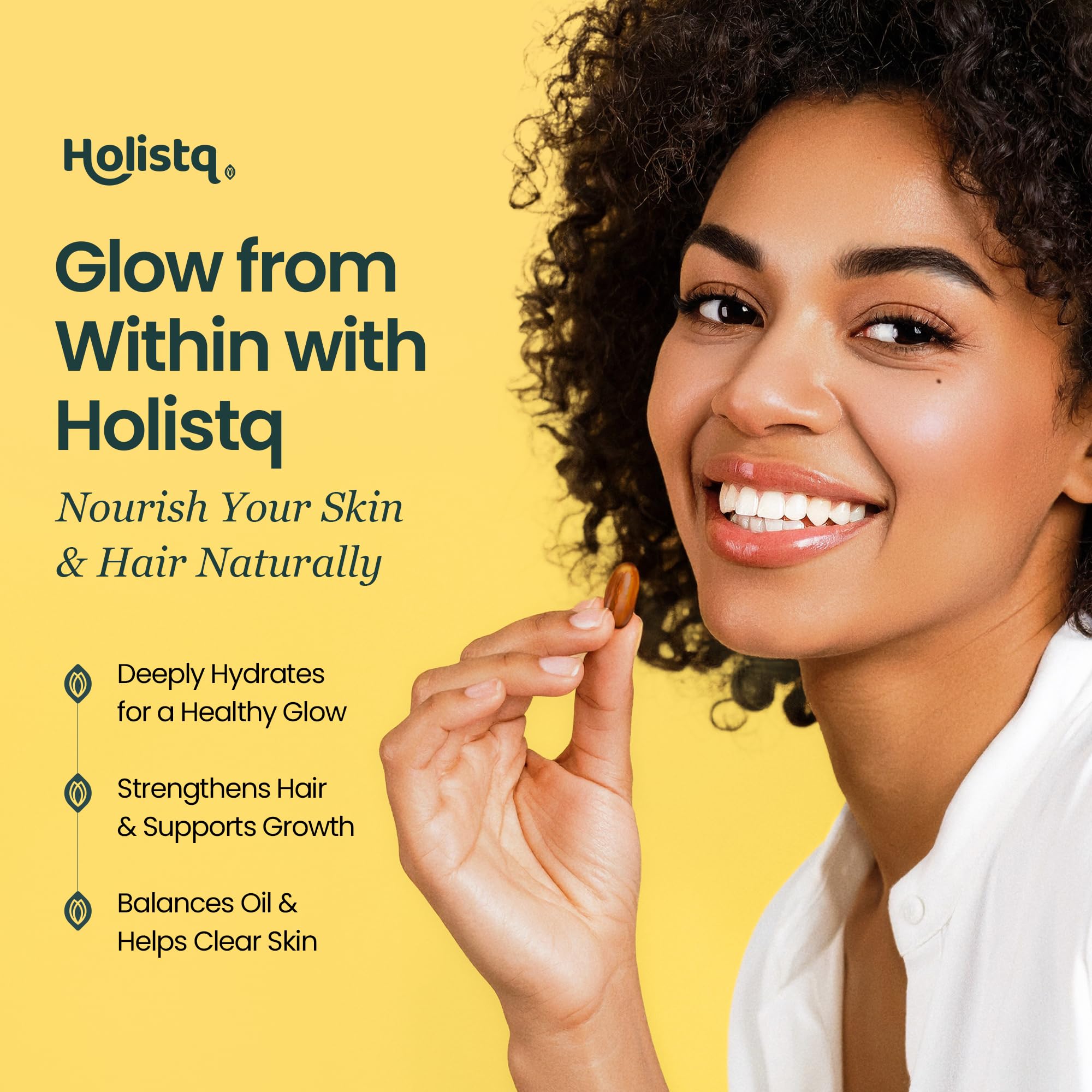HOLISTQ Black Seed Oil Capsules 240g ingredients list