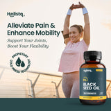 HOLISTQ Black Seed Oil Capsules 240g lifestyle scene
