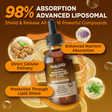 HOLLEGEND 16-IN-1 Herbal Complex Liquid Drops with dropper