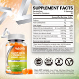 HOLLEGEND Calcium Citrate Gummies showing lemon flavour
