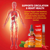HOLLEGEND Cayenne Pepper Tincture in refreshing lemon flavour