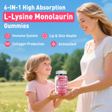 HOLLEGEND L-Lysine Monolaurin Gummies nutritional information