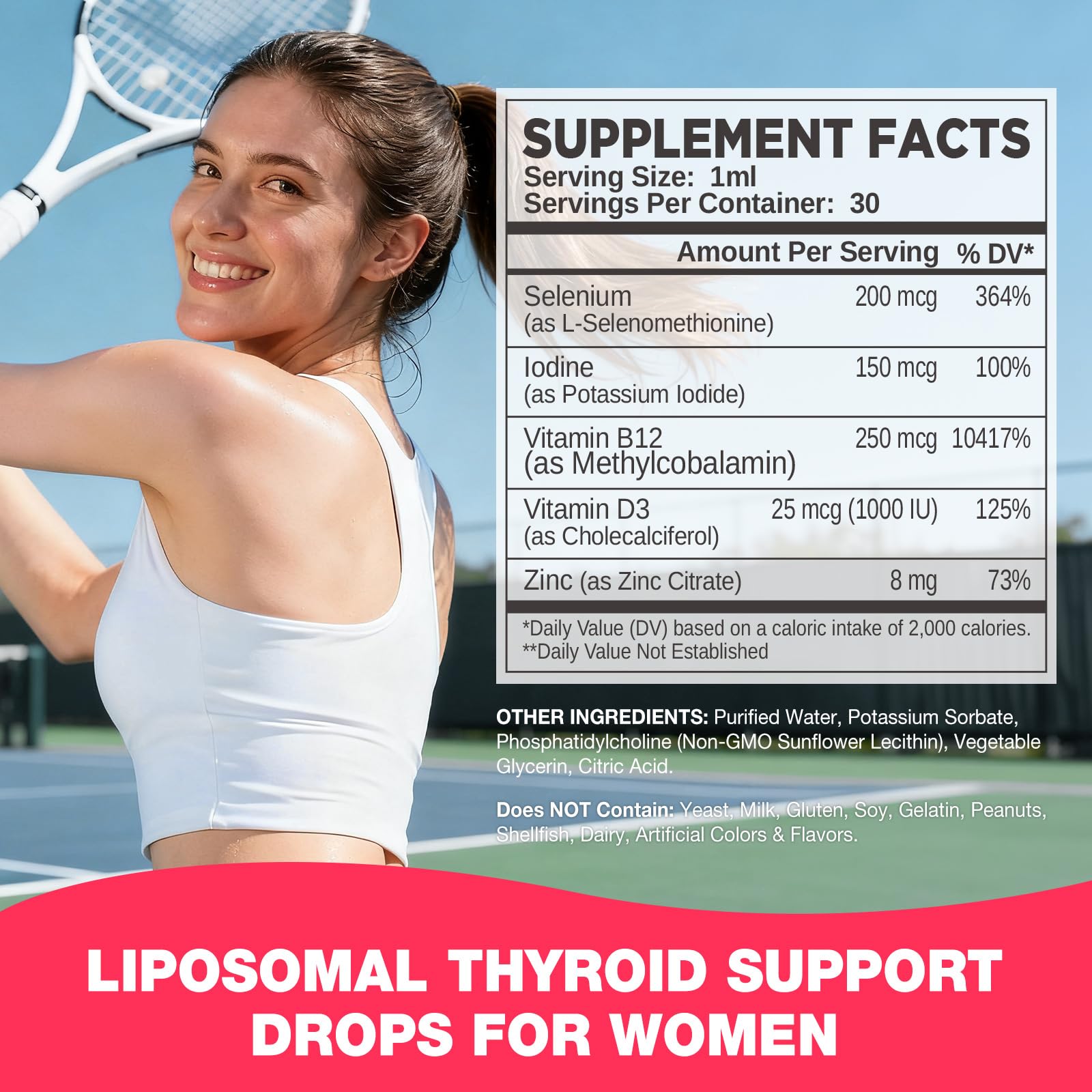 HOLLEGEND Liposomal Drops 30ml bottle back view