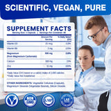 HOLLEGEND Magnesium Carbonate Supplement 500mg side view