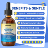 HOLLEGEND Magnesium Complex Liquid Drops dosage dropper