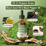 HOLLEGEND Oregano Oil Drops 150g with black seed oil